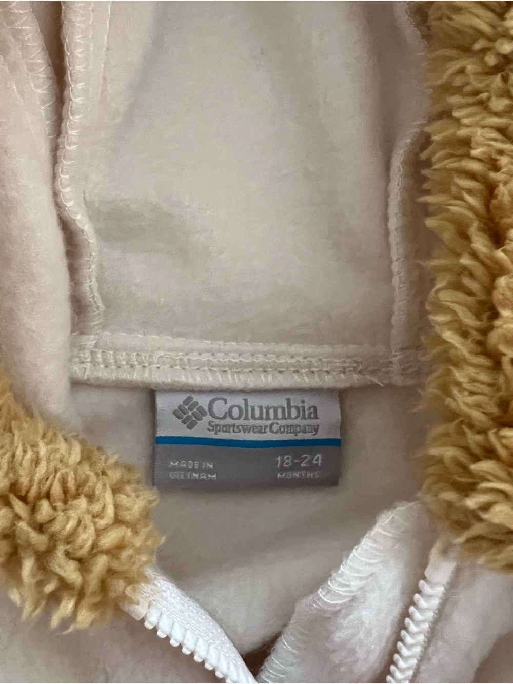 Columbia Infant Tiny Bear II Bunting in Chalk (Cream/Tan), 18-24 Months - Picture 12 of 13